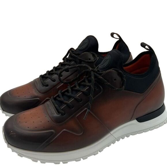Authentic Louis Vuitton Men's Run Away Sneakers-Size 9 - Picture 4 of 14